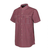 Regatta Mens Rainor Short Sleeved Check Shirt