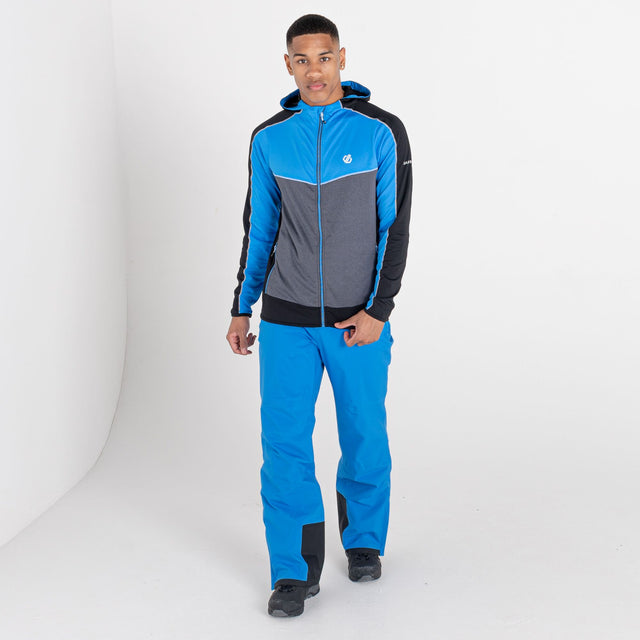 Dare2b Mens Revivied Core Full Zip Stretch Hooded Jacket