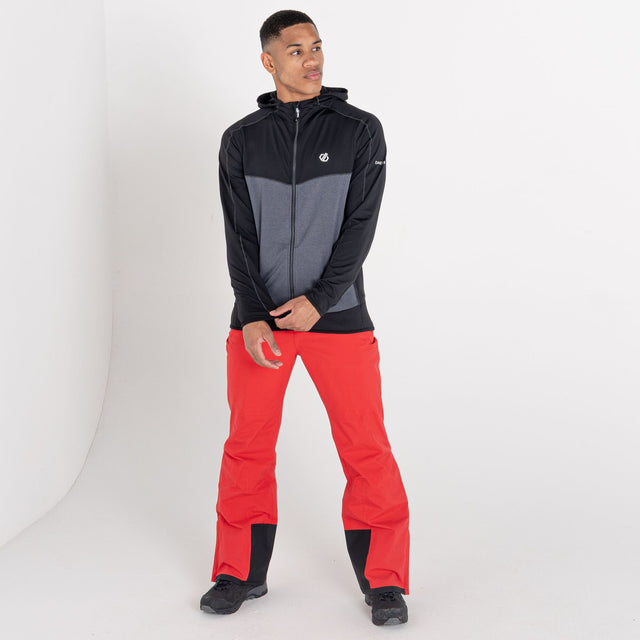 Dare2b Mens Revivied Core Full Zip Stretch Hooded Jacket