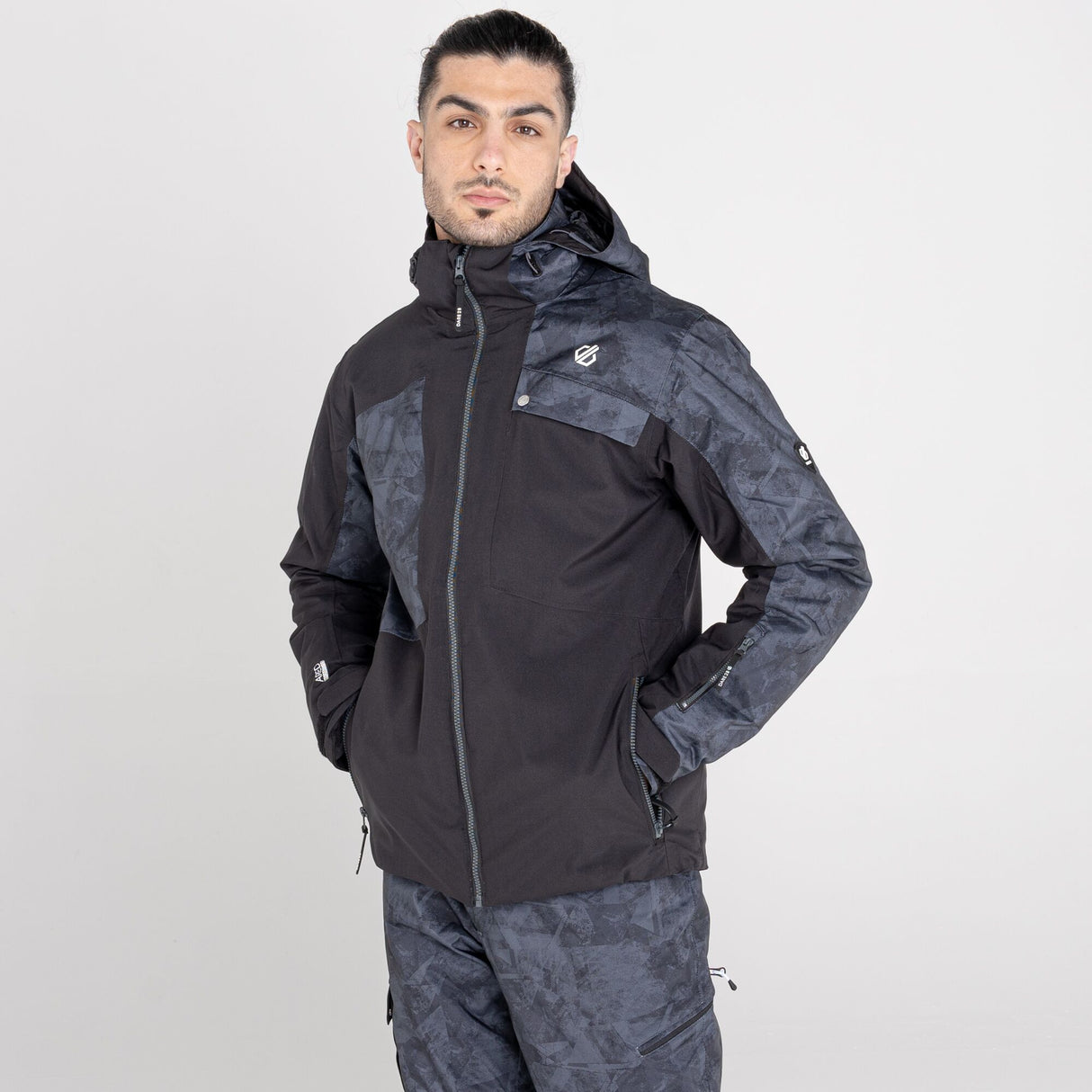 Dare2b Testament Mens Waterproof Breathable Ski Jacket