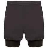 Dare2b Mens Recreate II 2 in 1 Gym Running Active Lined Shorts