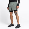 Dare2b Mens Recreate II 2 in 1 Gym Running Active Lined Shorts