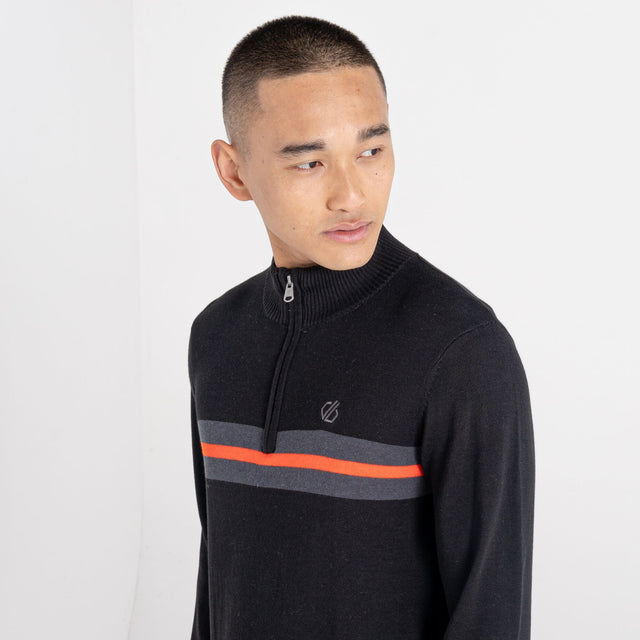 Dare2b Mens Dutiful Half Zip Jumper Knitted Sweater
