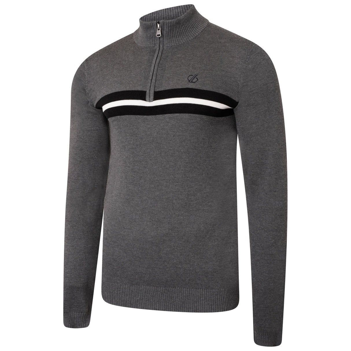 Dare2b Mens Dutiful Half Zip Jumper Knitted Sweater