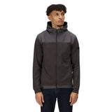 Regatta Mens Luis Full Zip Hooded Fleece Jacket