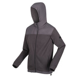 Regatta Mens Luis Full Zip Hooded Fleece Jacket