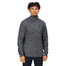 Regatta Mens Kaison Knitted Jumper Half Zip Fleece Jacket