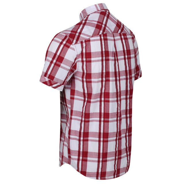 Regatta Mens Deakin III Short Sleeve Check Shirt