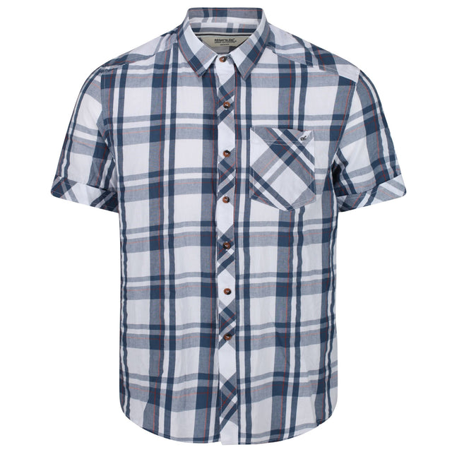 Regatta Mens Deakin III Short Sleeve Check Shirt