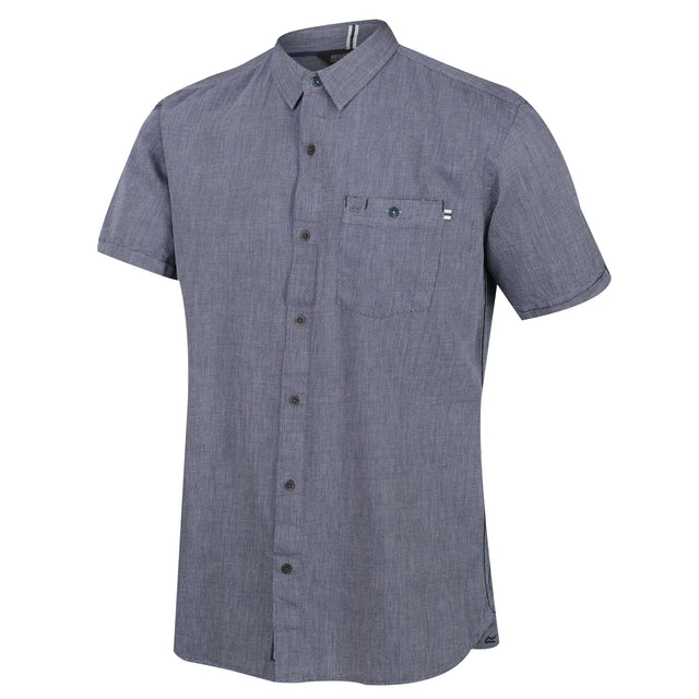 Regatta Mens Damari Short Sleeve Shirt