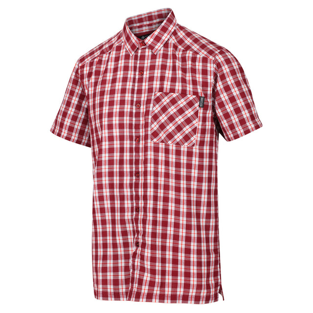 Regatta Mens Mindano V Short Sleeve Shirt