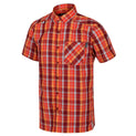 Regatta Mens Kalambo V Short Sleeve Check Shirt