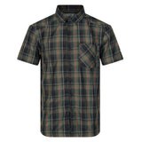 Regatta Mens Kalambo V Short Sleeve Check Shirt