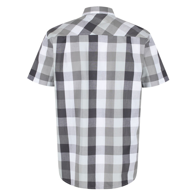 Regatta Mens Ramiel Short Sleeve Check Shirt
