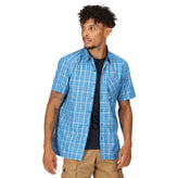 Regatta Mens Kalambo VII Short Sleeve Check Shirt