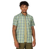 Regatta Mens Mindano VII Short Sleeve Check Shirt