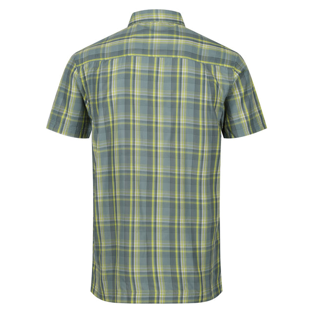 Regatta Mens Mindano VII Short Sleeve Check Shirt