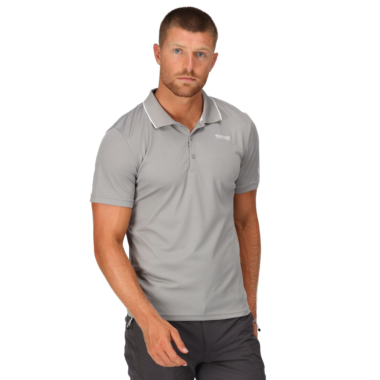 Regatta Mens Maverick V Active Wicking Polo Shirt