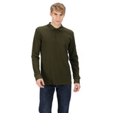 Regatta Mens Leaonzo Long Sleeved Polo Shirt