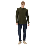 Regatta Mens Leaonzo Long Sleeved Polo Shirt