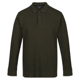 Regatta Mens Leaonzo Long Sleeved Polo Shirt