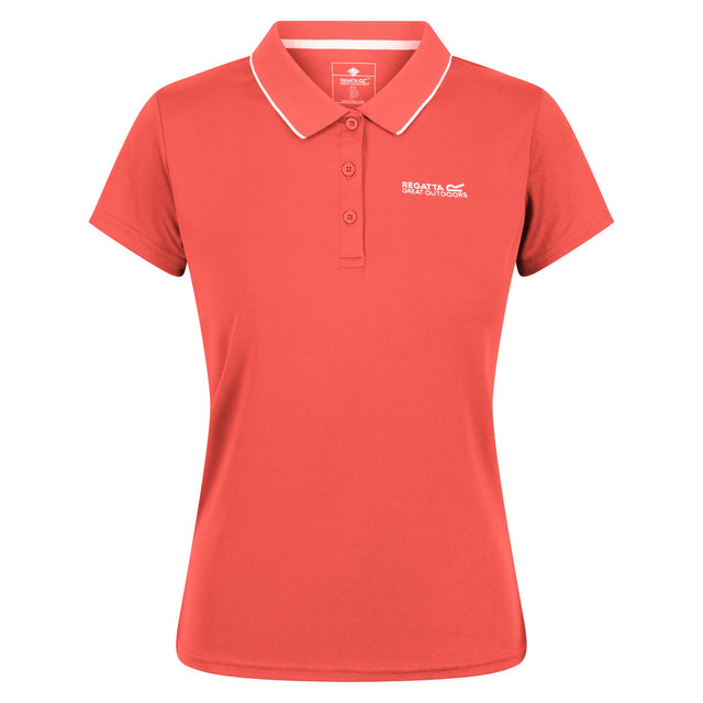 Regatta Womens Maverick V Short Sleeve Polo Shirt