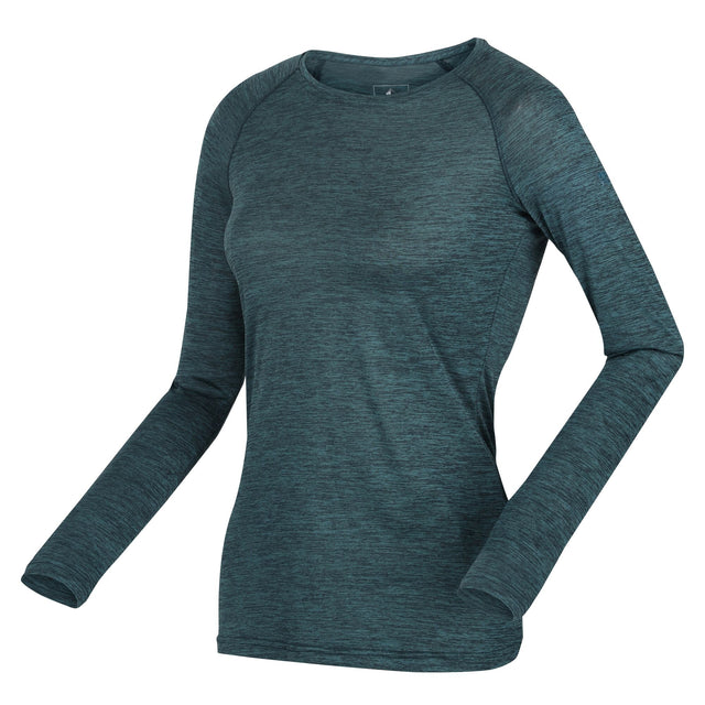 Regatta Womens Burlow Long Sleeve Actice T Shirt
