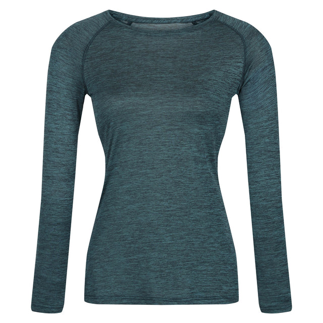 Regatta Womens Burlow Long Sleeve Actice T Shirt