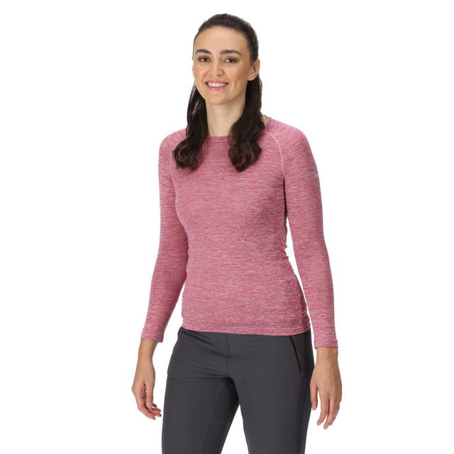 Regatta Womens Burlow Long Sleeve Actice T Shirt