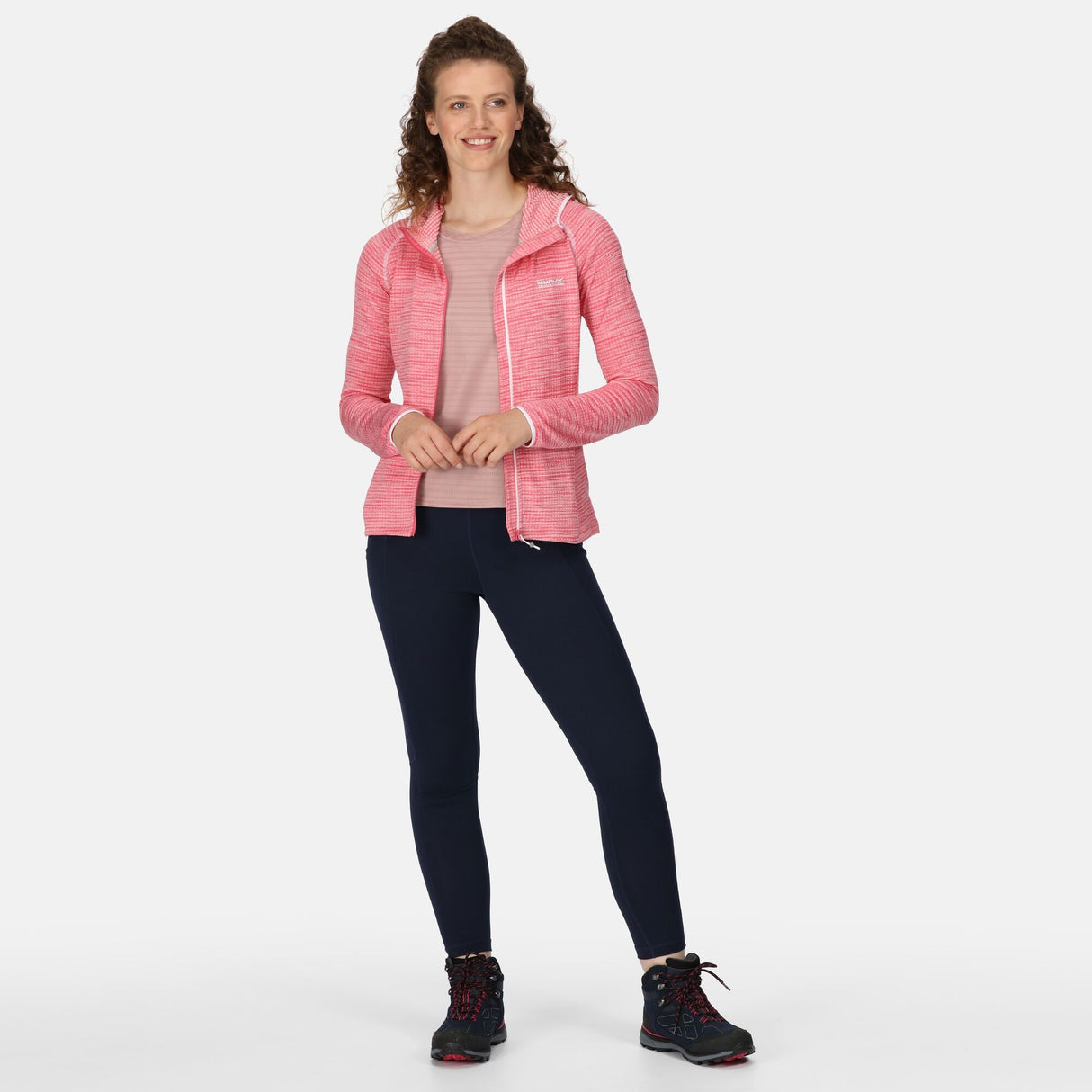 Regatta Womens Yonder Hoodie Full Zip Fleece Jacket