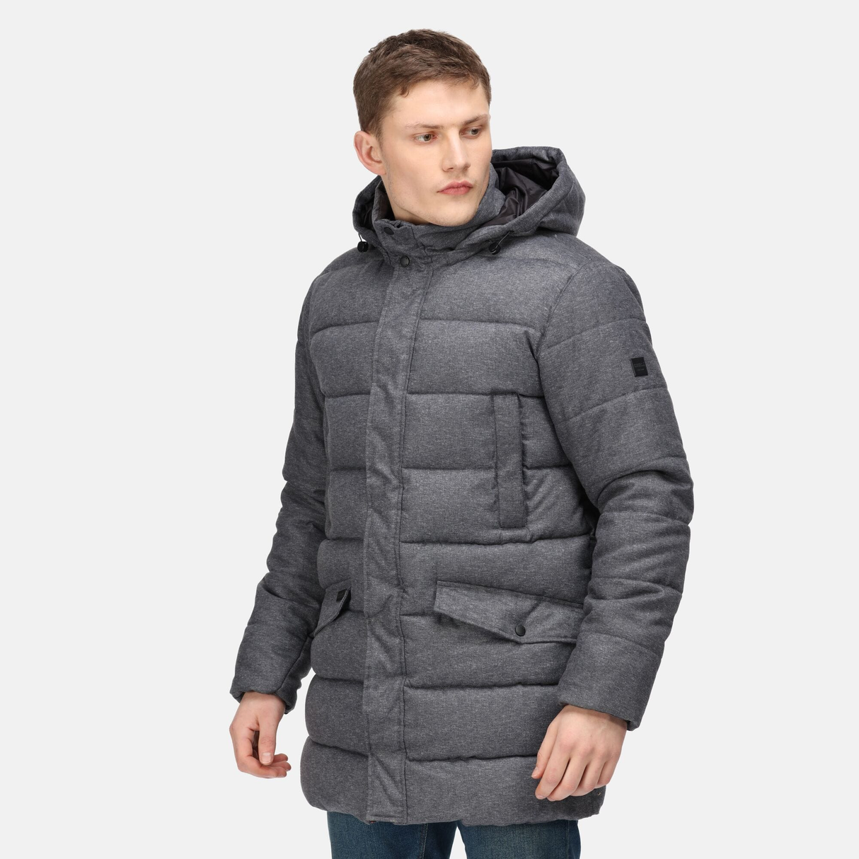 Regatta Mens Aban Hooded Insulated Parka Jacket