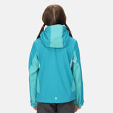 Regatta Kids Girls Acidity V Hooded Lightweight Softshell Jacket