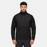 Regatta Mens Addinston Hybrid Half Zip Fleece Jacket
