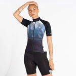Dare2b Womens AEP Prompt Full Zip Cycling Cycle Jersey