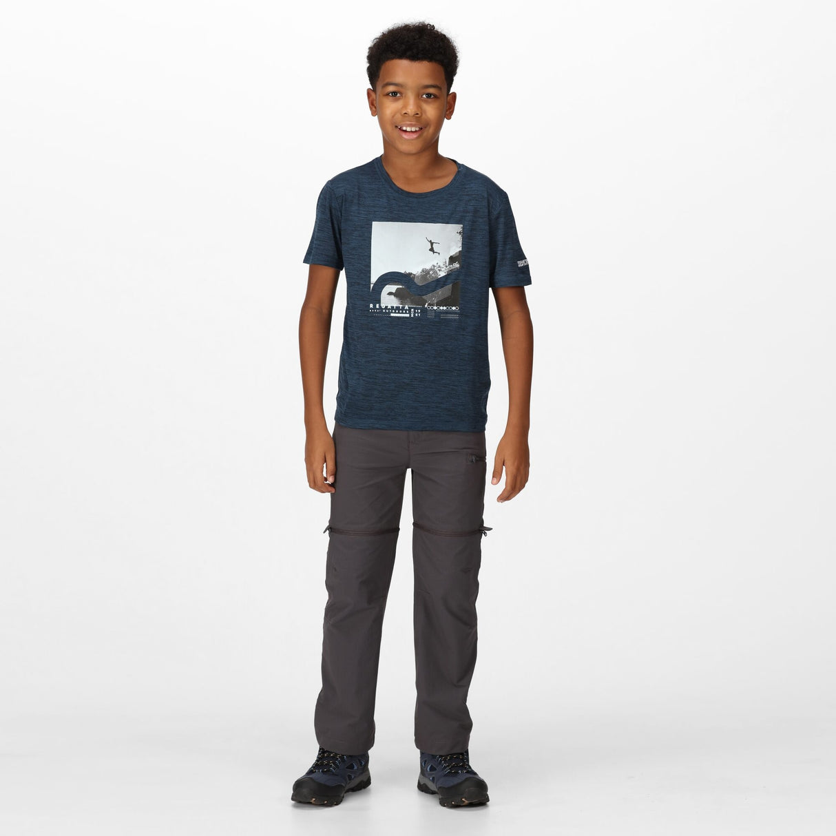 Regatta Kids Alvarado VII Graphic Print T Shirt