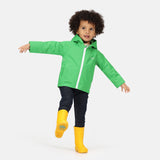 Regatta Kids Animal Print Lightweight Waterproof Jacket