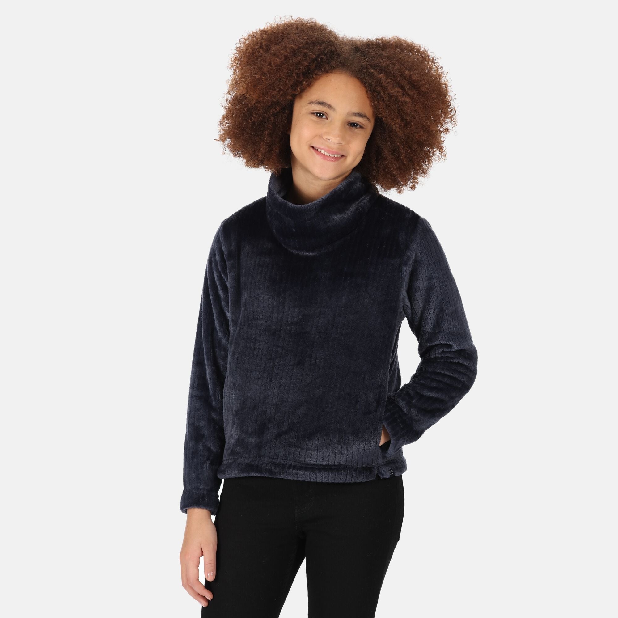 Fluffy fleece jumper sale