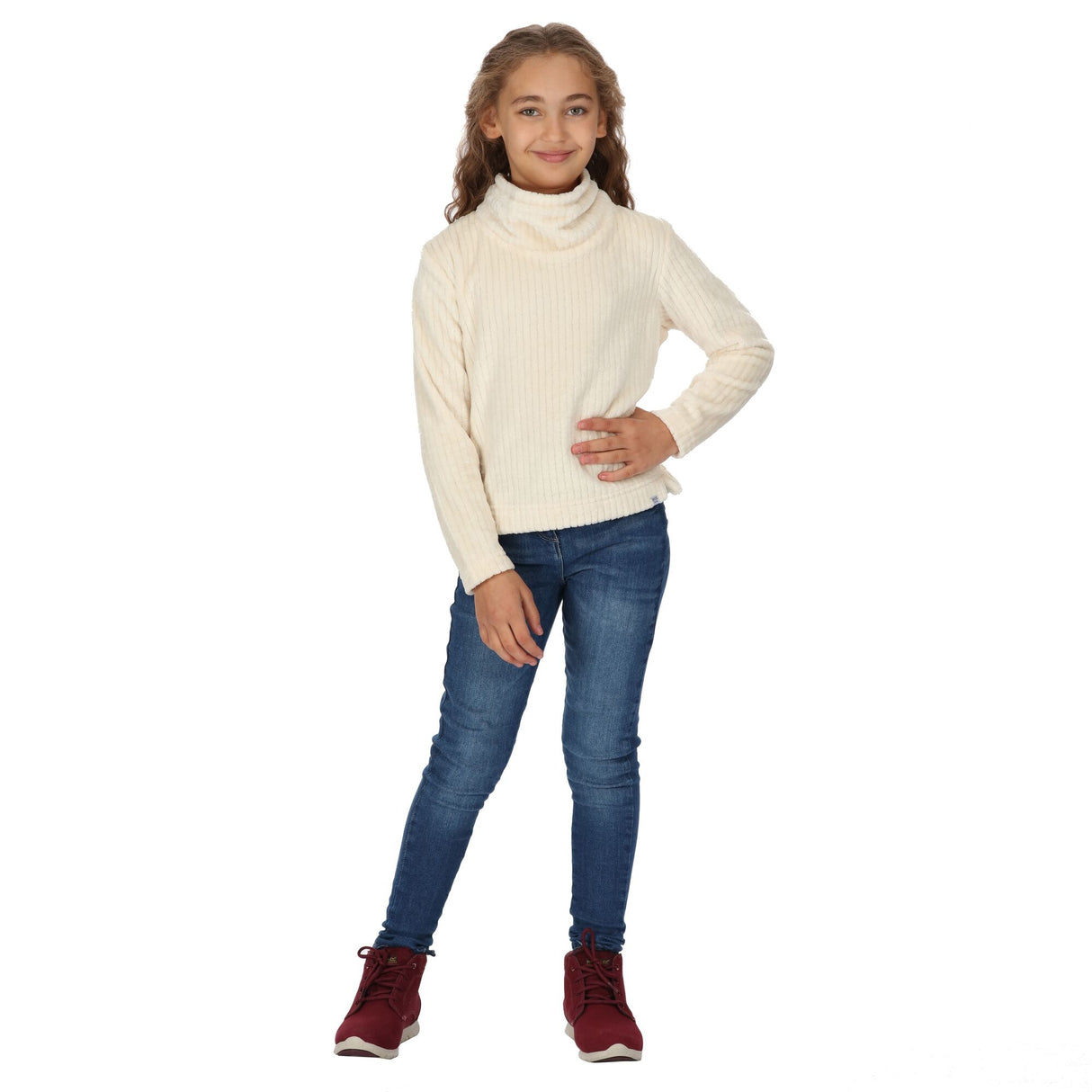 Regatta Kids Anwen Fluffy Jumper Fleece Jacket