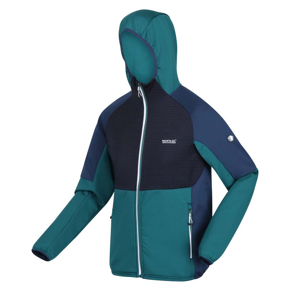 Regatta Mens Attare Hooded Stretch Softshell Jacket