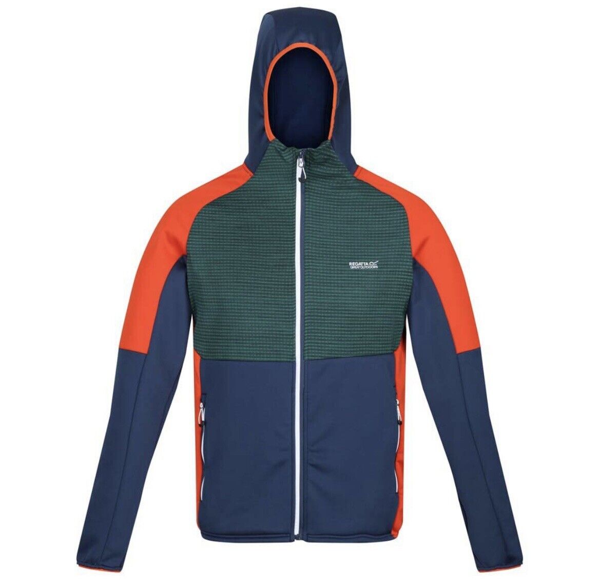 Regatta Mens Attare Hooded Stretch Softshell Jacket