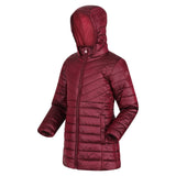 Regatta Kids Babette Hooded Padded Long Insulated Jacket