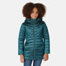 Regatta Kids Babette Hooded Padded Long Insulated Jacket