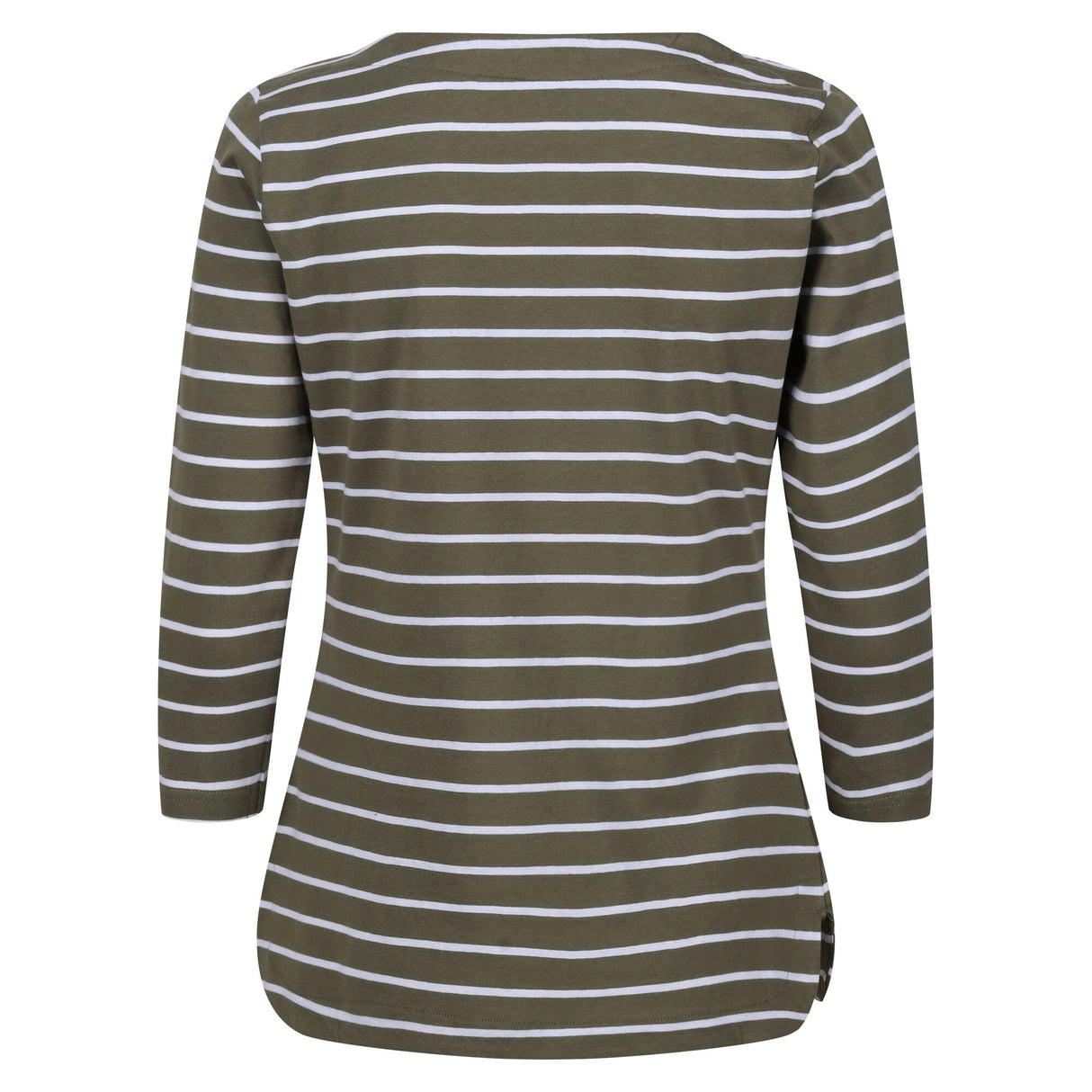 Regatta Womens Bayla 3/4 Sleeved Top Striped T Shirt