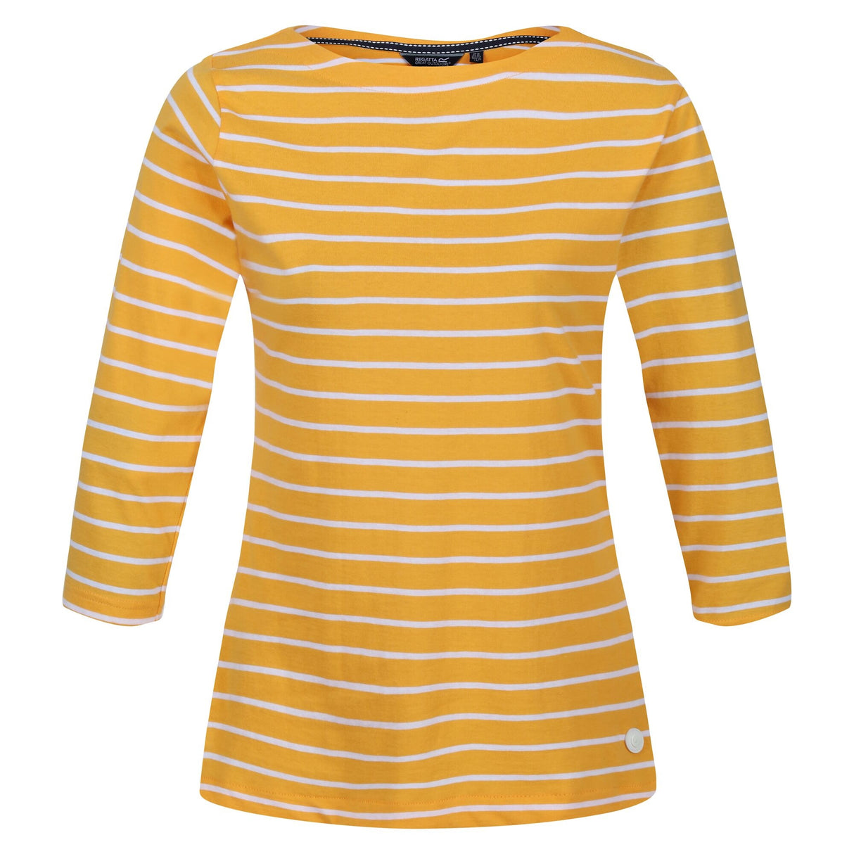 Regatta Womens Bayla 3/4 Sleeved Top Striped T Shirt