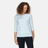 Regatta Womens Bayla 3/4 Sleeved Top Striped T Shirt