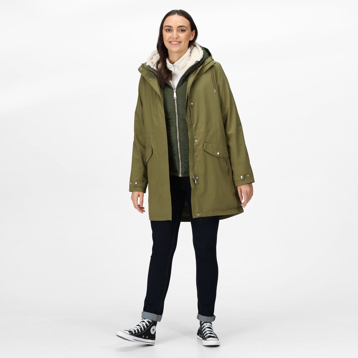 Regatta Womens Brentley 3 in 1 Longer Waterproof Parka Jacket