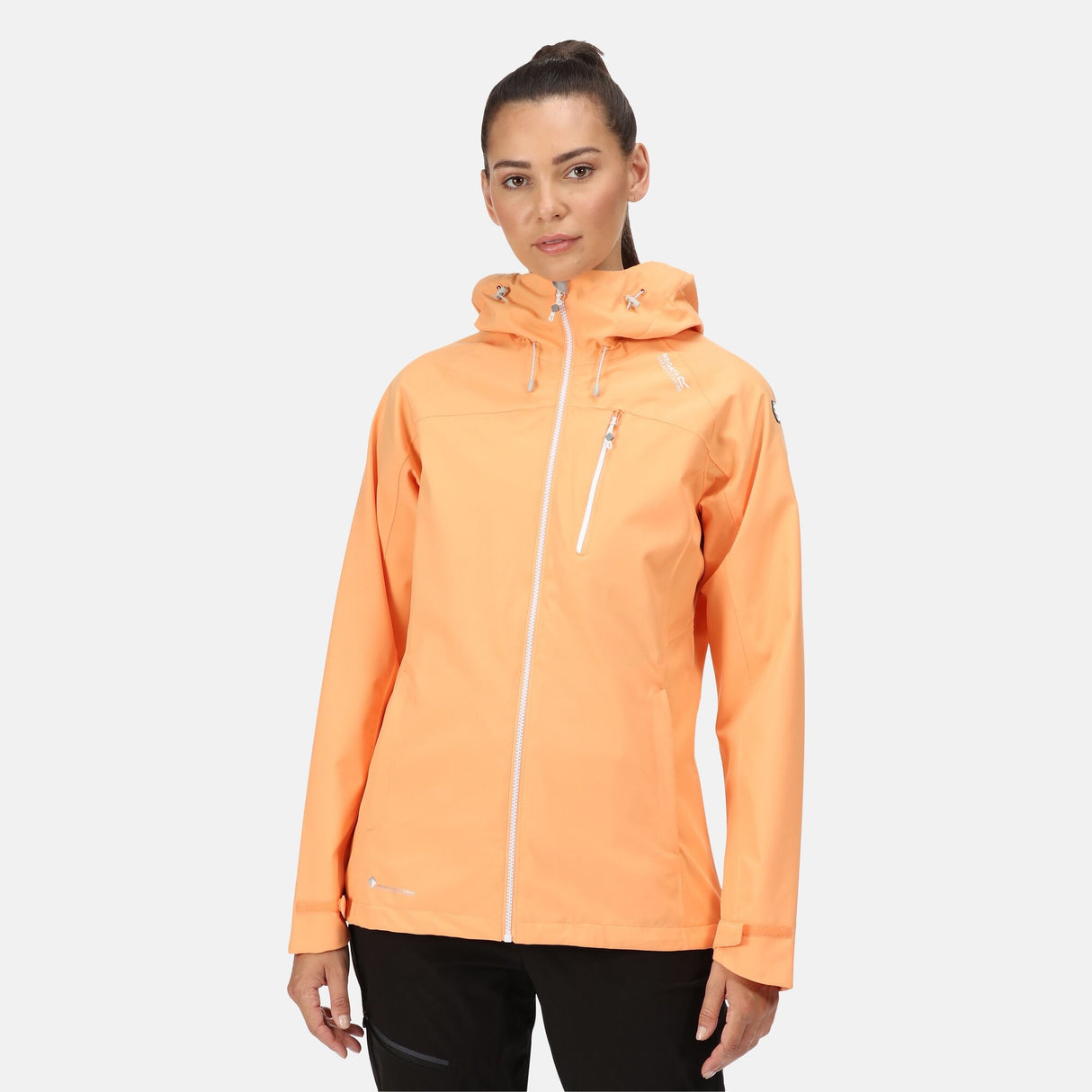 Regatta Womens Britedale Waterproof Breathable Jacket - LED Torch On Hood