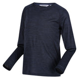 Regatta Kids Junior Burlow Long Sleeve Base Layer T Shirt