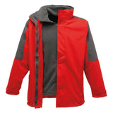 Regatta Mens Defender III 3 in 1 Fleece Inner Waterproof Jacket