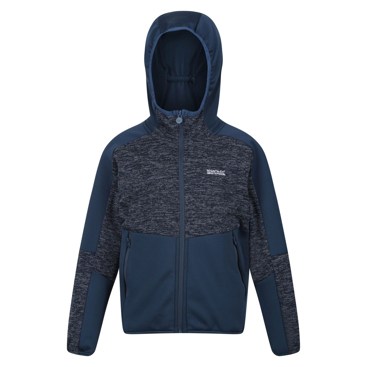 Regatta Kids Dissolver VII Full Zip Hooded Fleece Jacket